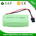 Ni-MH 1500mAh AAA 2.4V rechargeable haute capacité 1500mAh batterie de téléphone sans fil à la maison pour Uniden BT-1007